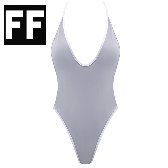 Deep V Thong Monokini - Picture 8 of 8